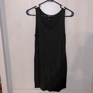 Women’s Grey Knee-Length Bodycon Dress. Size SMALL